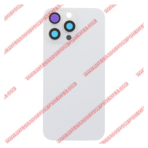 Tapa +Anillo Magnetico Iphone 16 Pro Max Calidad Premium Blanco
