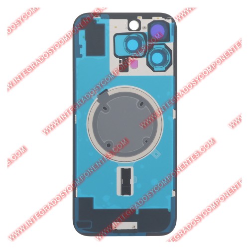 Tapa +Anillo Magnetico Iphone 16 Pro Max Calidad Premium Negro