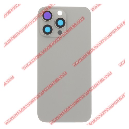 Tapa +Anillo Magnetico Iphone 16 Pro Max Calidad Premium Gris