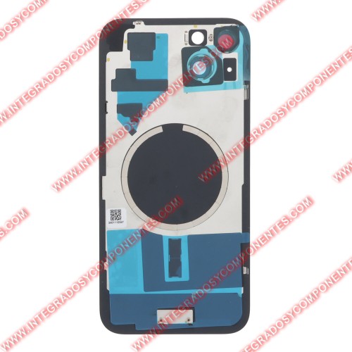 Tapa +Anillo Magnetico Iphone 15 Plus Calidad Premium Negro