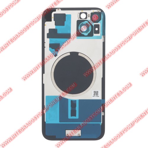 Tapa +Anillo Magnético Iphone 15 Plus Calidad Premium Azul