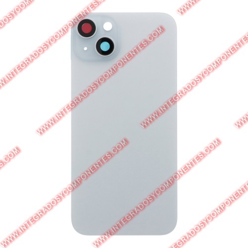 Tapa +Anillo Magnético Iphone 15 Plus Calidad Premium Azul