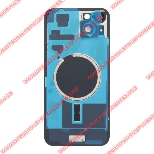 Tapa +Anillo Magnético Iphone 15 Plus Calidad Premium Amarillo