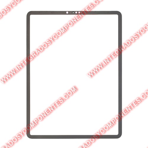 Cristal Negro Con Oca Para Ipad Pro 12.9 2018(3rd)/Pro 12.9 2020(4th)