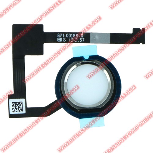 Flex Sensor Huella Para Ipad Mini 4/Air 2 Plata Calidad Premium
