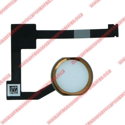 Flex Sensor Huella Para Ipad Pro 12.9 2015(1st) Dorado Calidad Premium