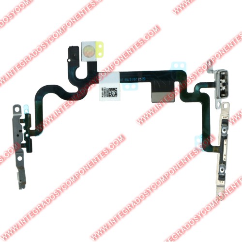 Flex Power Y Volumen Con Soporte Para Iphone 7