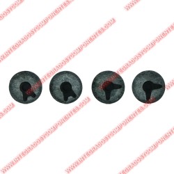 Tapones De Goma Para Carcasa Inferior De Macbook Air 13,3&Quot; A1466/Macbook Air 11,6&Quot; A1465/Macbook Air 13,3&Quot; A1369/Macbook Air 11,6&Quot; A1370 4 Piezas En Un Juego