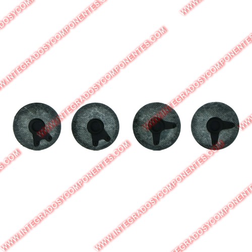 Tapones De Goma Para Carcasa Inferior De Macbook Air 13,3&Quot; A1466/Macbook Air 11,6&Quot; A1465/Macbook Air 13,3&Quot; A1369/Macbook Air 11,6&Quot; A1370 4 Piezas En Un Juego