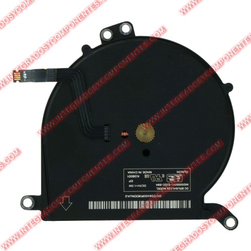 Ventilador Para Macbook Air 13.3&Quot; A1466/Macbook Air 13.3&Quot; A1369 2010-2016 Calidad Premium
