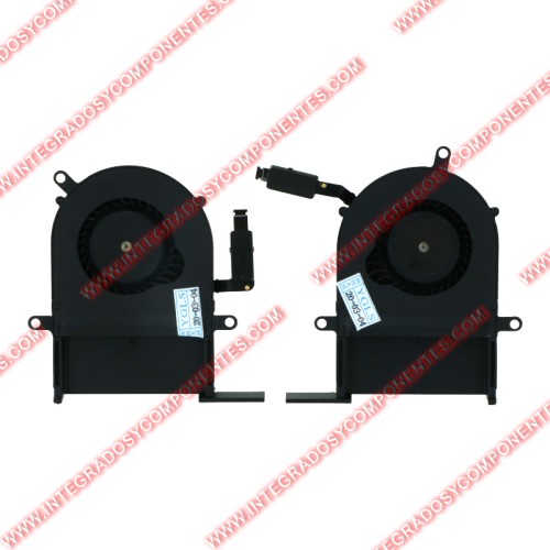 Ventilador Para Macbook Retina Pro 13.3&Quot; A1425 2012-2013 2 Piezas En Un Juego Calidad Premium