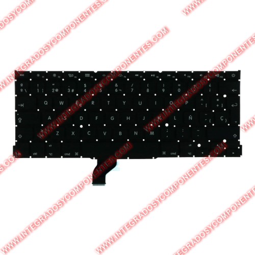 Teclado Para Macbook Retina Pro 13.3&Quot; A1502 Version Española 2013-2015 Calidad Premium