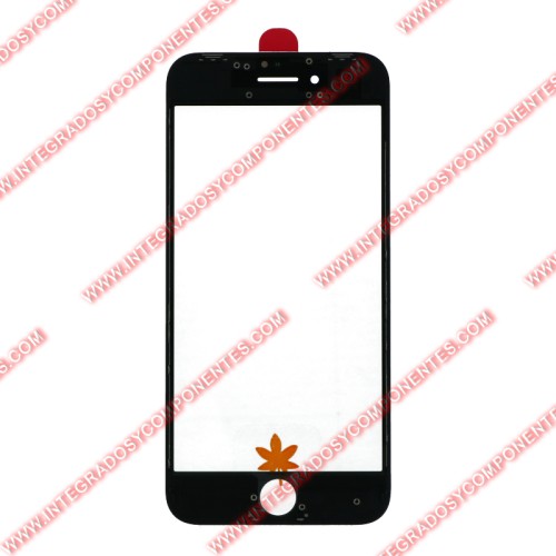 Cristal Con Oca Y Marco Para Iphone 8/Se 2020/Se 2022 Negro