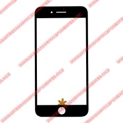 Cristal Con Oca Y Marco Para Iphone 8 Plus Negro