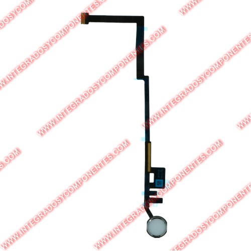 Flex Sensor Huella Para Ipad 9.7 2017(Ipad 5th)/9.7 2018(6th) Blanco Calidad Premium